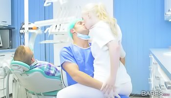 Horny nurse kinda cucks a patient